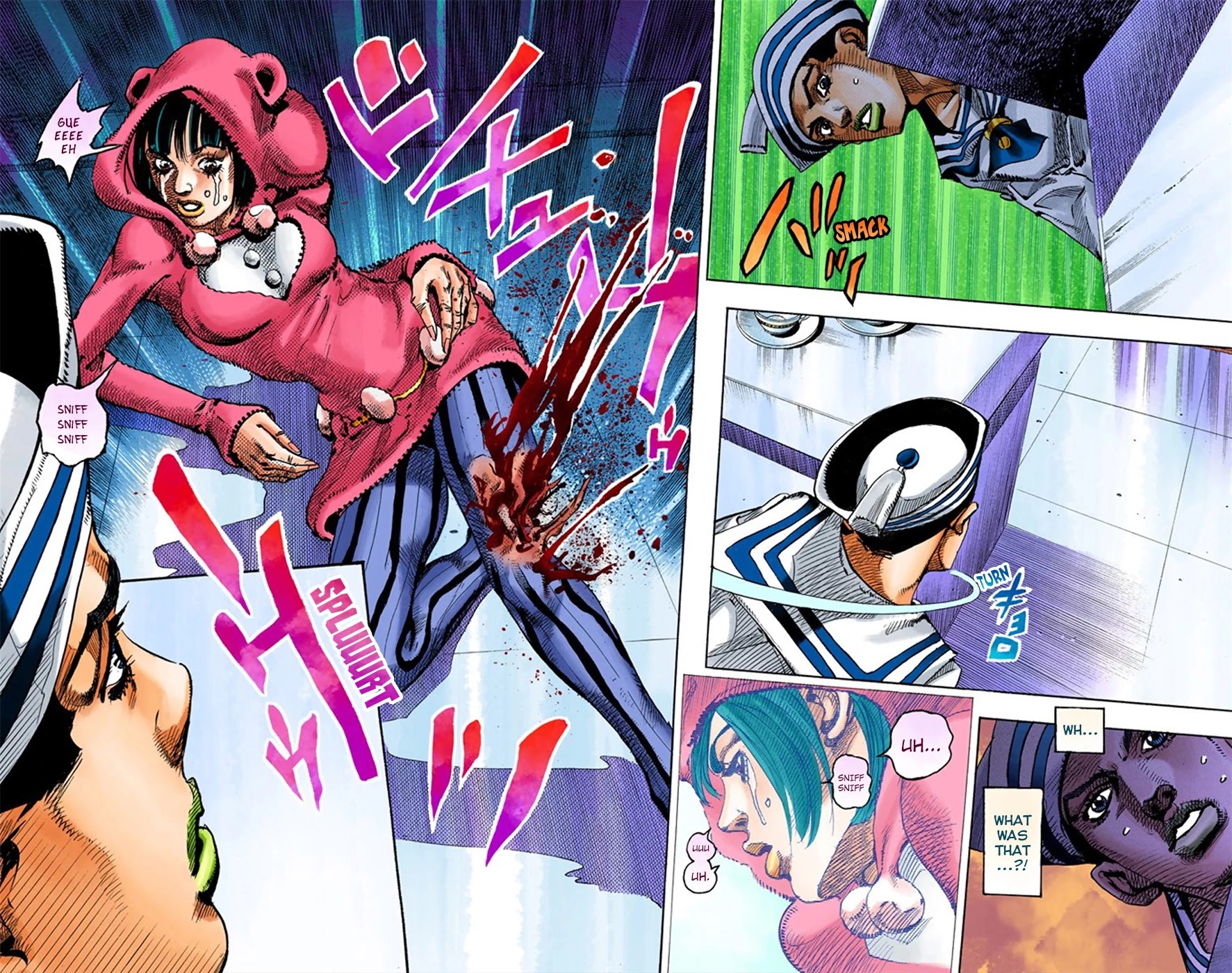 JoJo's Bizarre Adventure Part 8 - JoJolion (Official Colored) Chapter 7 page 43 - Chapter 7: Josuke Goes to the Higashikata House