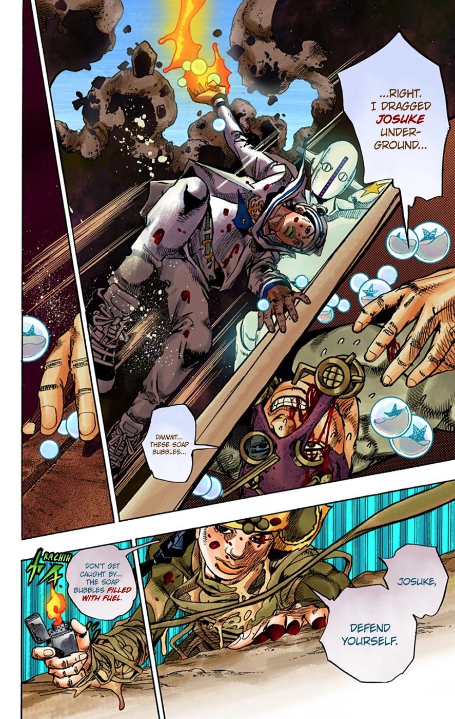 JoJo's Bizarre Adventure Part 8 - JoJolion (Official Colored) Chapter 70 page 10 - Chapter 70: Urban Guerrilla and Doremifasolati Do Part 3