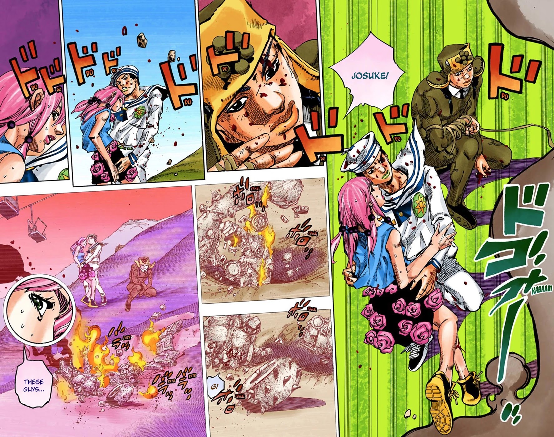 JoJo's Bizarre Adventure Part 8 - JoJolion (Official Colored) Chapter 70 page 13 - Chapter 70: Urban Guerrilla and Doremifasolati Do Part 3