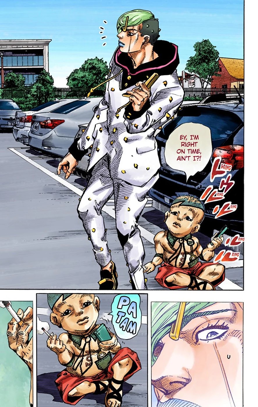 JoJo's Bizarre Adventure Part 8 - JoJolion (Official Colored) Chapter 70 page 23 - Chapter 70: Urban Guerrilla and Doremifasolati Do Part 3