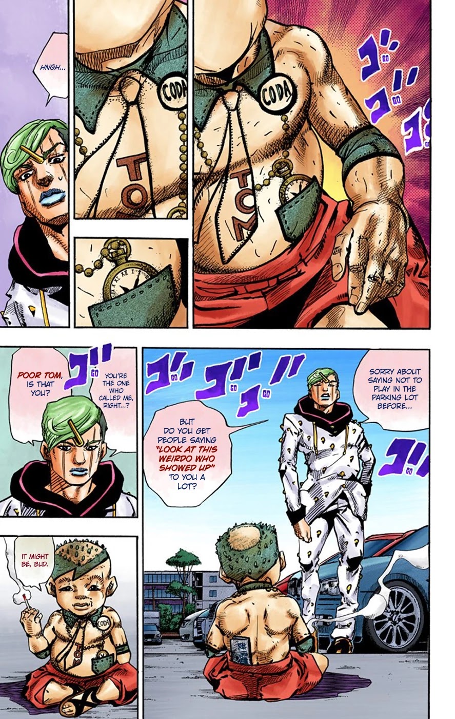 JoJo's Bizarre Adventure Part 8 - JoJolion (Official Colored) Chapter 70 page 25 - Chapter 70: Urban Guerrilla and Doremifasolati Do Part 3