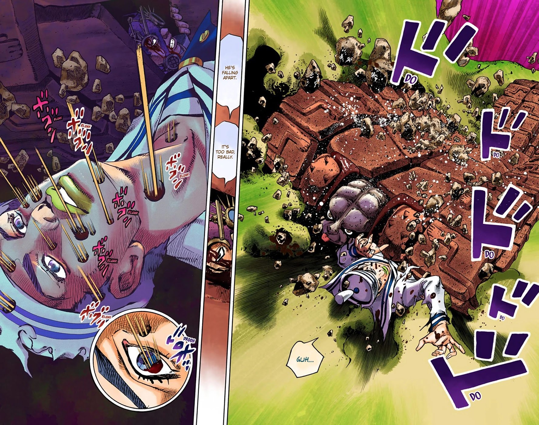 JoJo's Bizarre Adventure Part 8 - JoJolion (Official Colored) Chapter 70 page 3 - Chapter 70: Urban Guerrilla and Doremifasolati Do Part 3