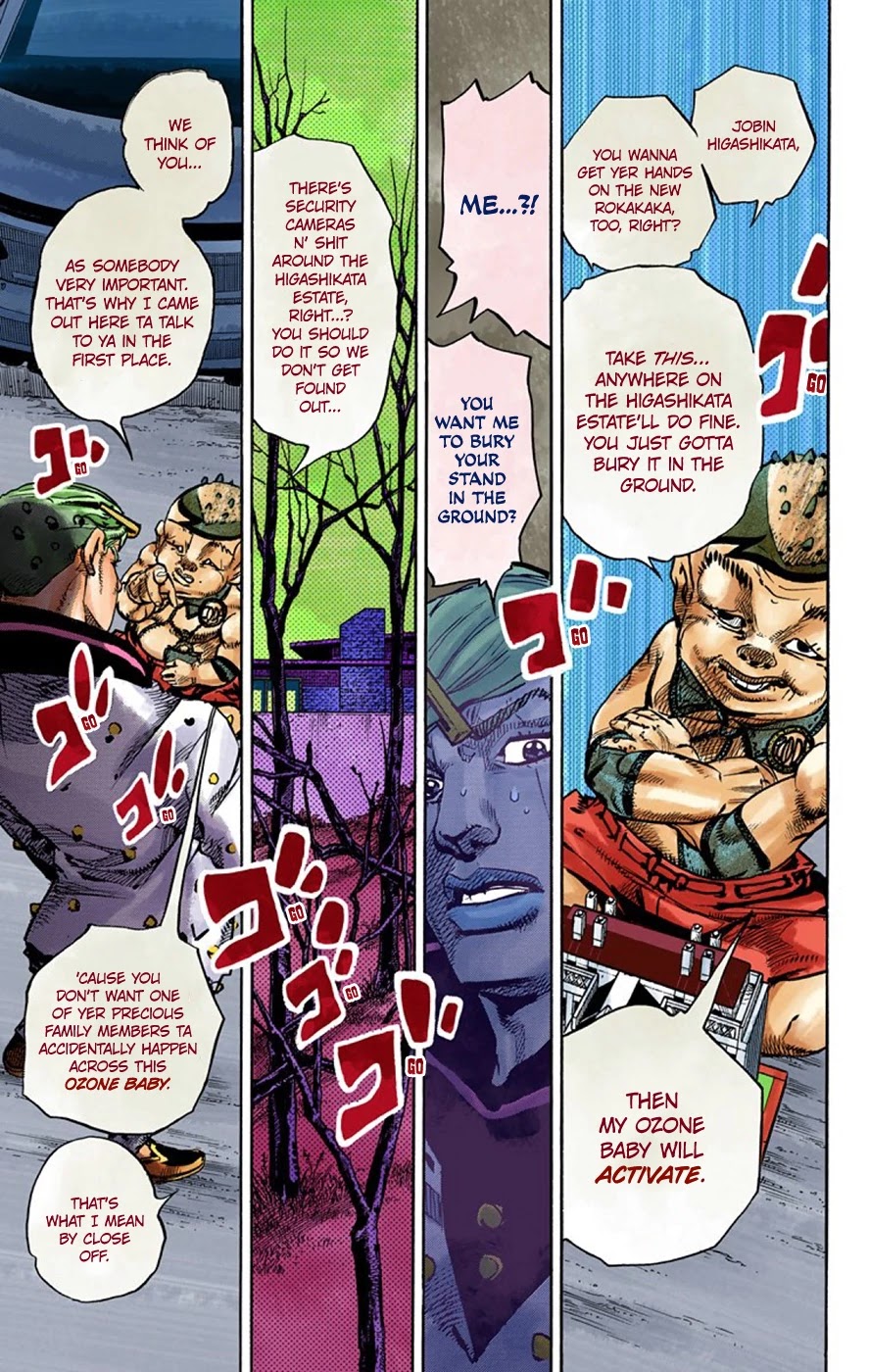 JoJo's Bizarre Adventure Part 8 - JoJolion (Official Colored) Chapter 70 page 33 - Chapter 70: Urban Guerrilla and Doremifasolati Do Part 3