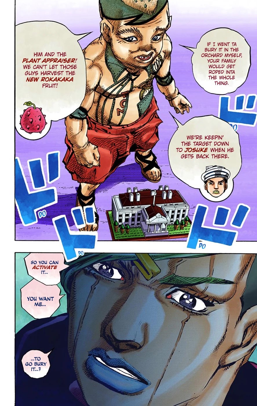 JoJo's Bizarre Adventure Part 8 - JoJolion (Official Colored) Chapter 70 page 34 - Chapter 70: Urban Guerrilla and Doremifasolati Do Part 3