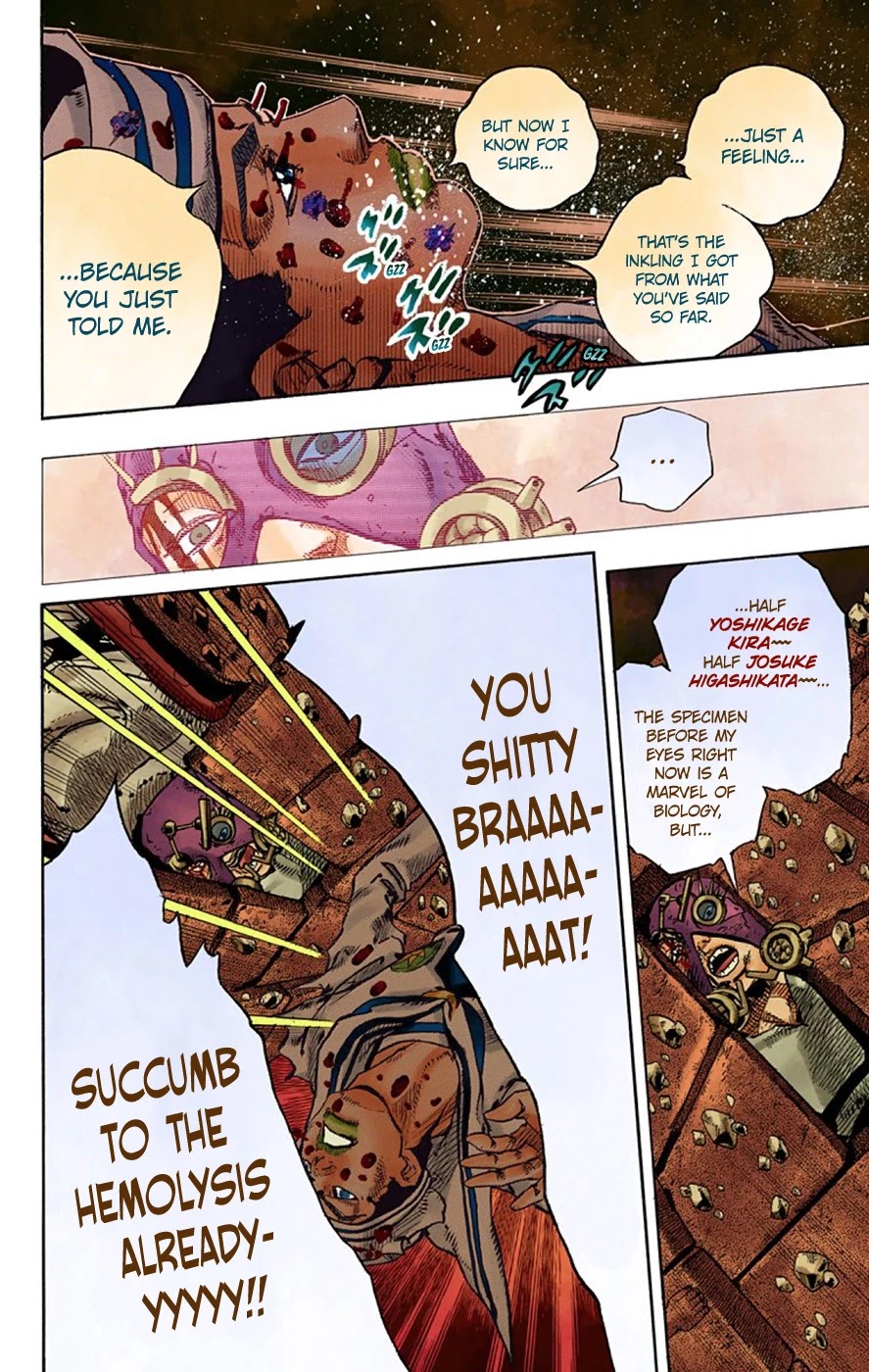 JoJo's Bizarre Adventure Part 8 - JoJolion (Official Colored) Chapter 70 page 5 - Chapter 70: Urban Guerrilla and Doremifasolati Do Part 3