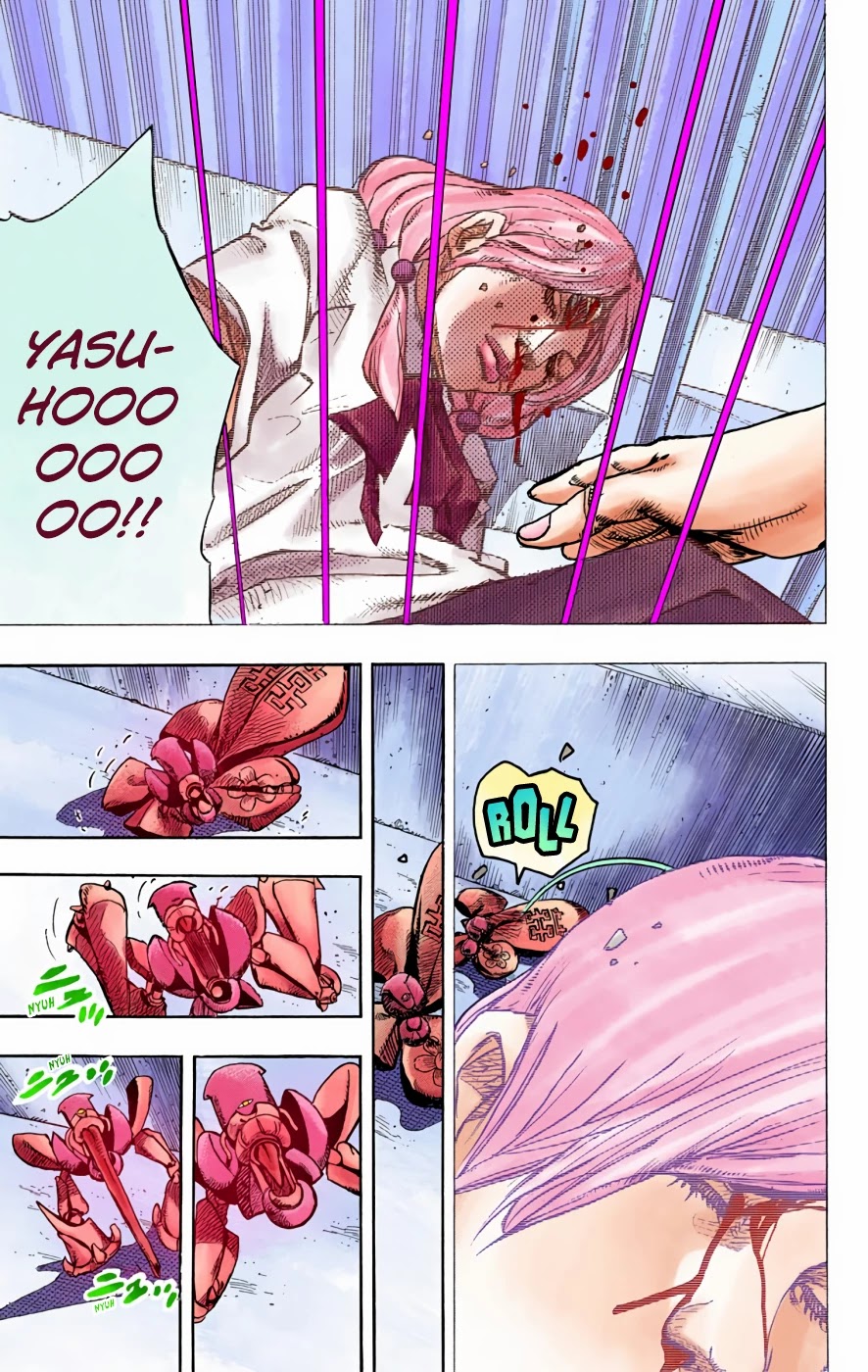 JoJo's Bizarre Adventure Part 8 - JoJolion (Official Colored) Chapter 71 page 29 - Chapter 71: Hair Clip of the Qing Dynasty