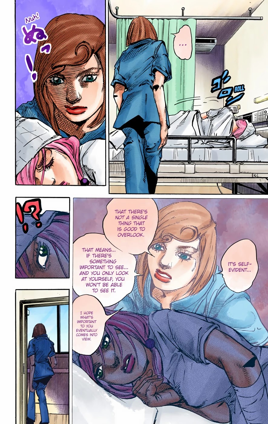 JoJo's Bizarre Adventure Part 8 - JoJolion (Official Colored) Chapter 71 page 41 - Chapter 71: Hair Clip of the Qing Dynasty