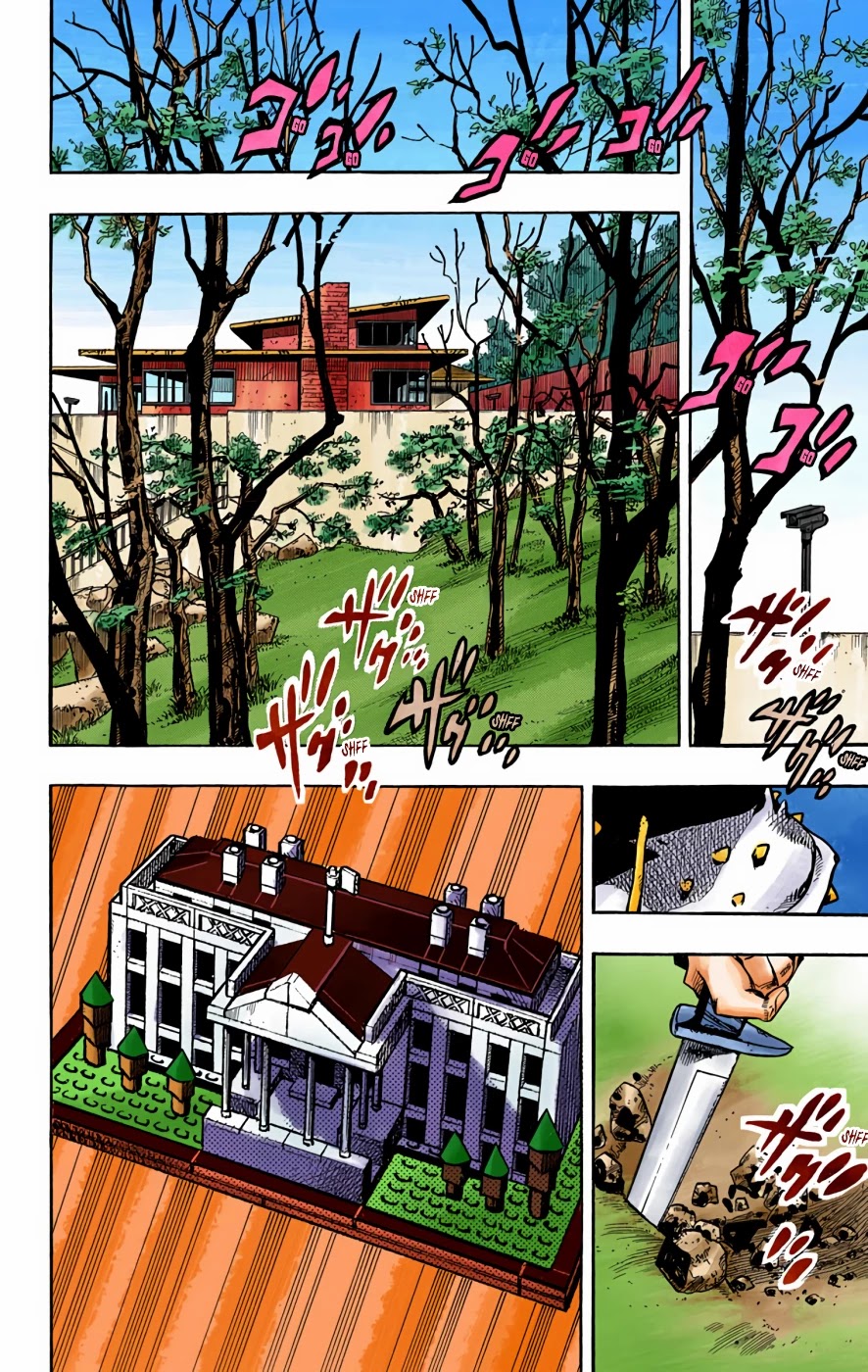 JoJo's Bizarre Adventure Part 8 - JoJolion (Official Colored) Chapter 71 page 47 - Chapter 71: Hair Clip of the Qing Dynasty