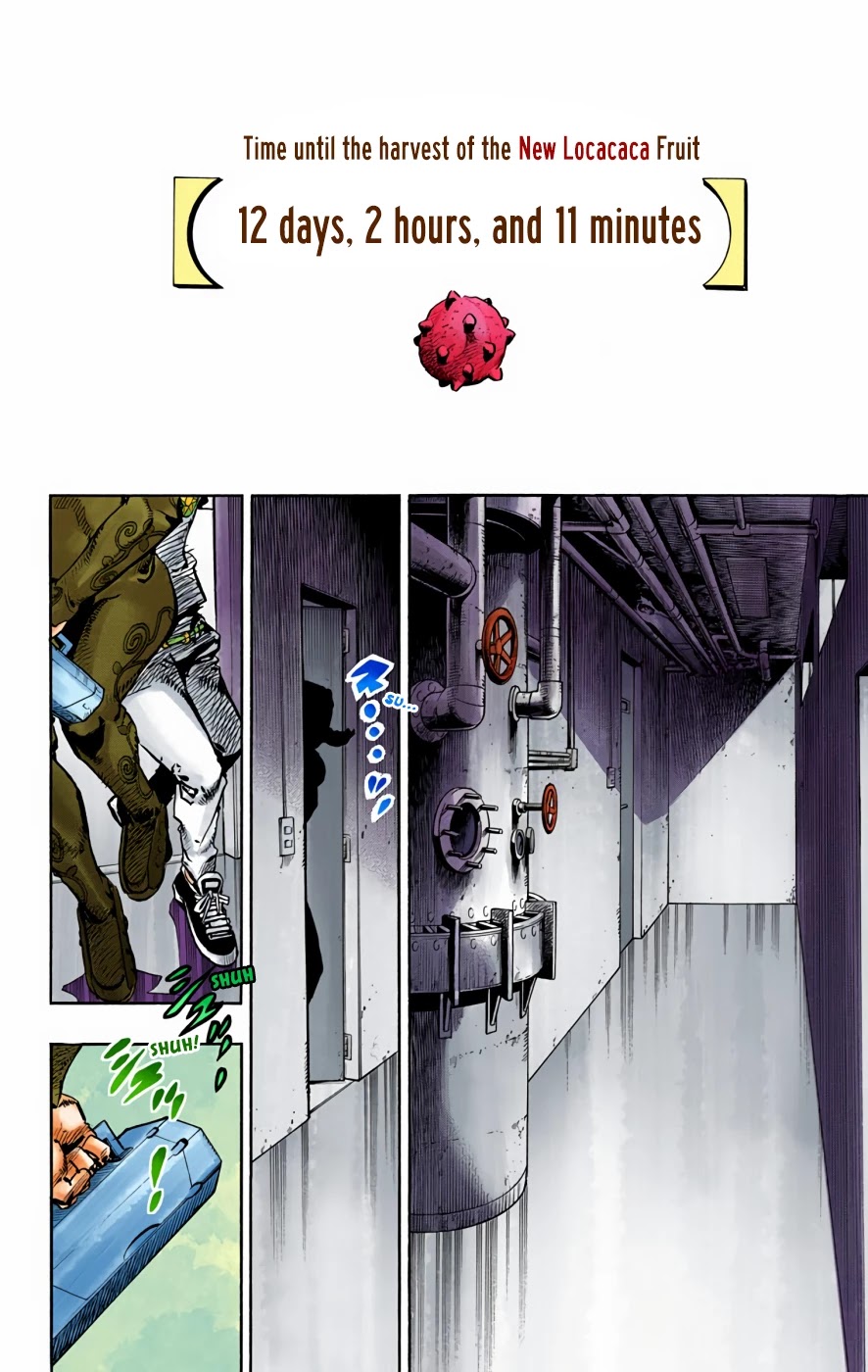 JoJo's Bizarre Adventure Part 8 - JoJolion (Official Colored) Chapter 72 page 13 - Chapter 72: The Northern Higashikata Estate, The Orchard