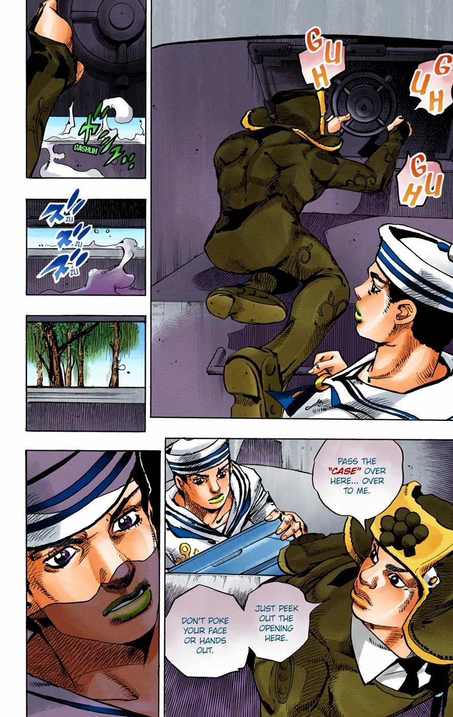 JoJo's Bizarre Adventure Part 8 - JoJolion (Official Colored) Chapter 72 page 19 - Chapter 72: The Northern Higashikata Estate, The Orchard