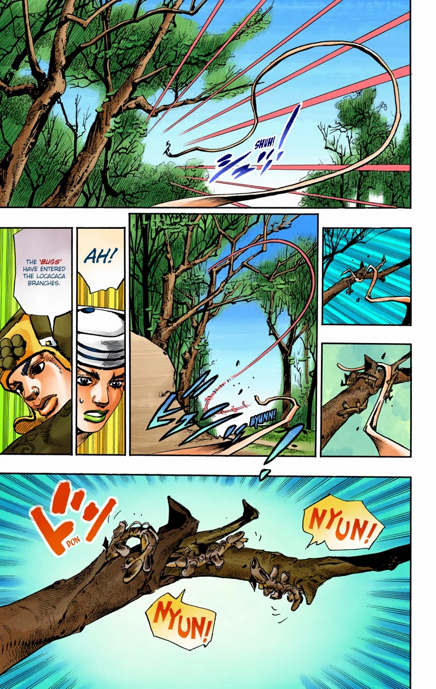 JoJo's Bizarre Adventure Part 8 - JoJolion (Official Colored) Chapter 72 page 24 - Chapter 72: The Northern Higashikata Estate, The Orchard