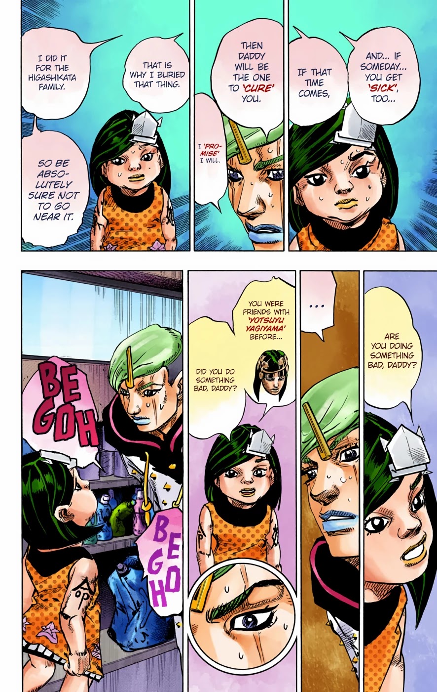 JoJo's Bizarre Adventure Part 8 - JoJolion (Official Colored) Chapter 72 page 31 - Chapter 72: The Northern Higashikata Estate, The Orchard
