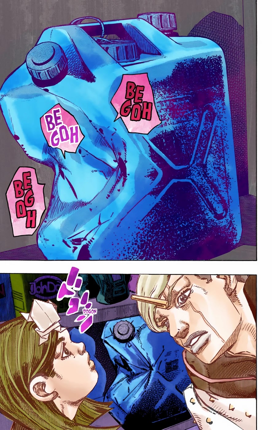 JoJo's Bizarre Adventure Part 8 - JoJolion (Official Colored) Chapter 72 page 32 - Chapter 72: The Northern Higashikata Estate, The Orchard