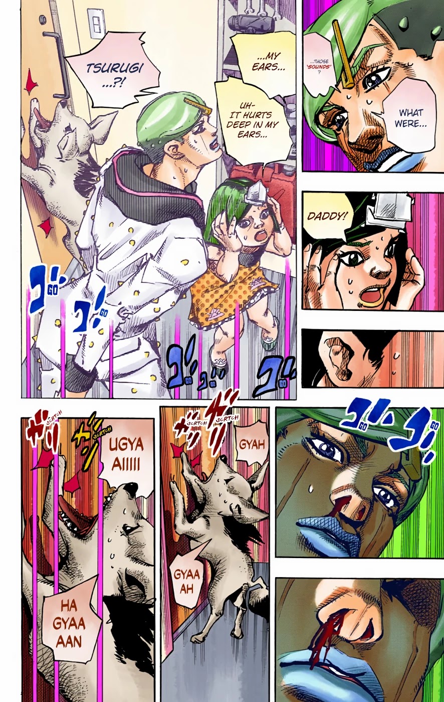 JoJo's Bizarre Adventure Part 8 - JoJolion (Official Colored) Chapter 72 page 33 - Chapter 72: The Northern Higashikata Estate, The Orchard