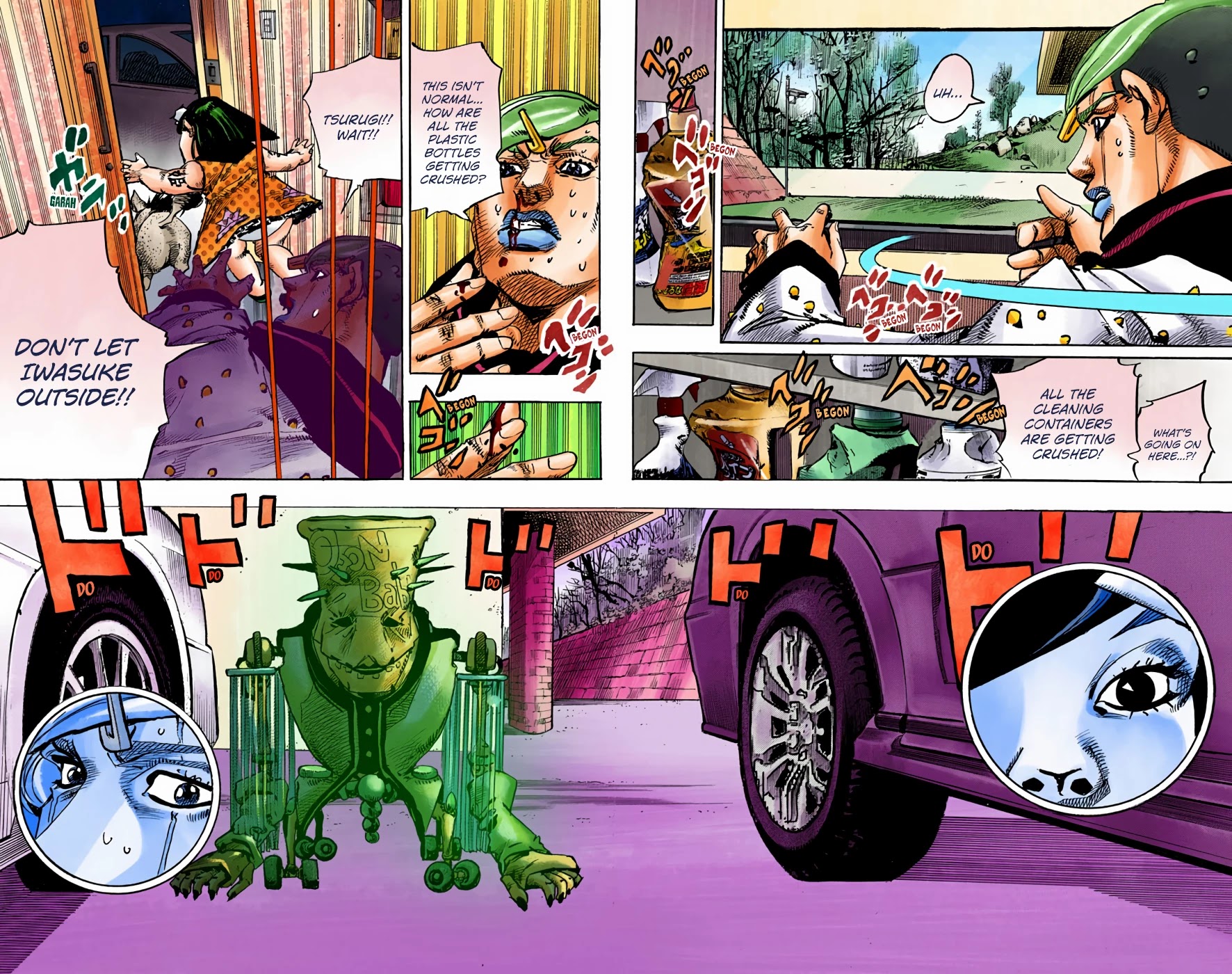 JoJo's Bizarre Adventure Part 8 - JoJolion (Official Colored) Chapter 72 page 35 - Chapter 72: The Northern Higashikata Estate, The Orchard