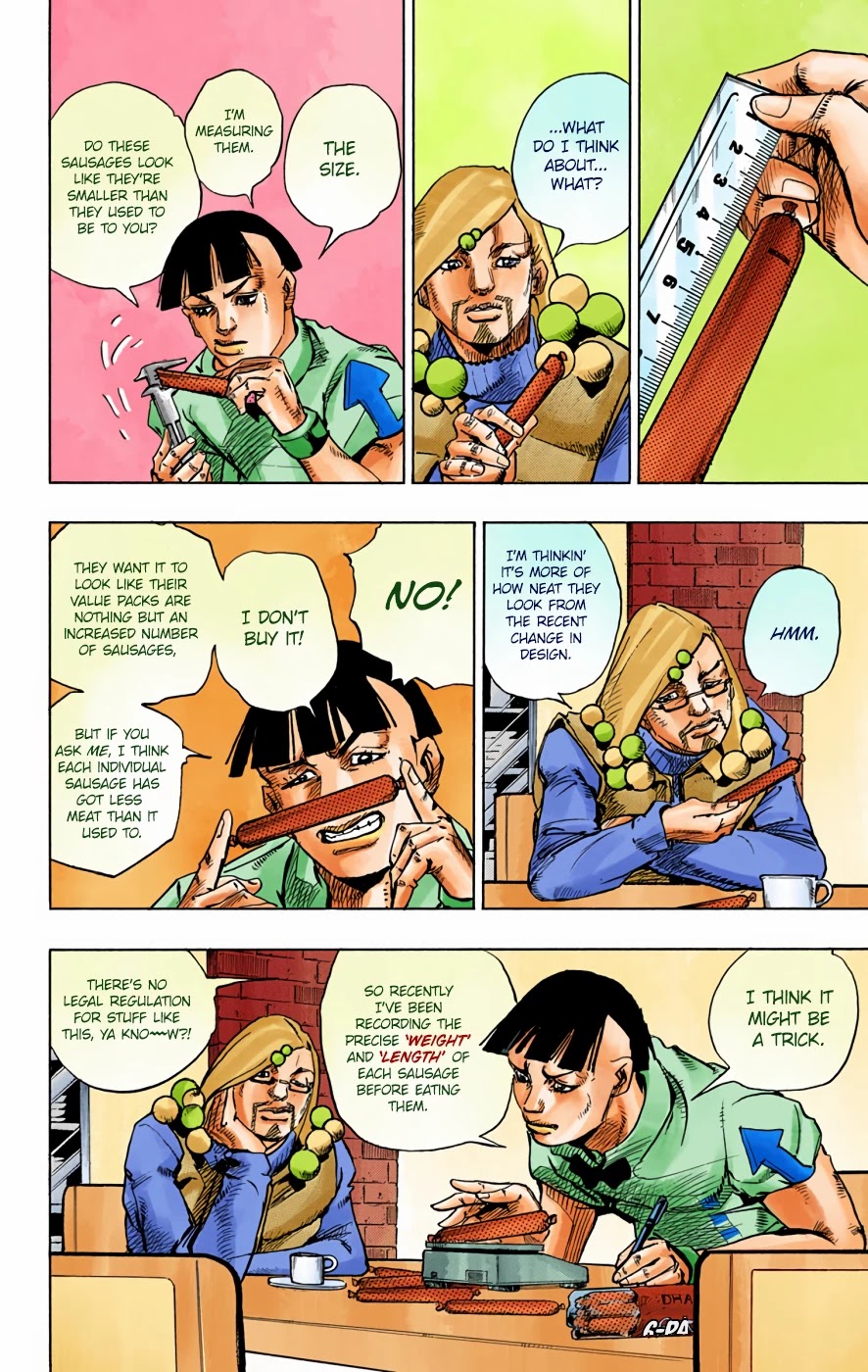 JoJo's Bizarre Adventure Part 8 - JoJolion (Official Colored) Chapter 72 page 4 - Chapter 72: The Northern Higashikata Estate, The Orchard