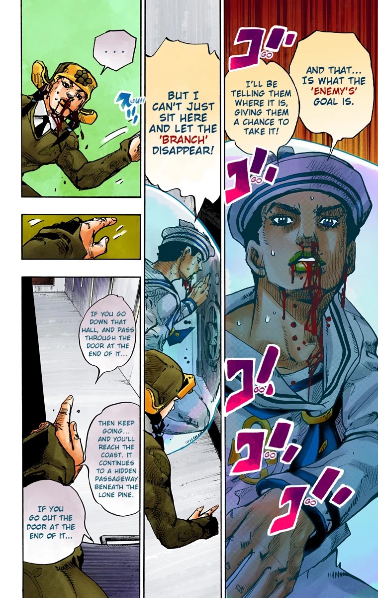 JoJo's Bizarre Adventure Part 8 - JoJolion (Official Colored) Chapter 74 page 26 - Chapter 74: Ozone Baby's Pressure Part 2