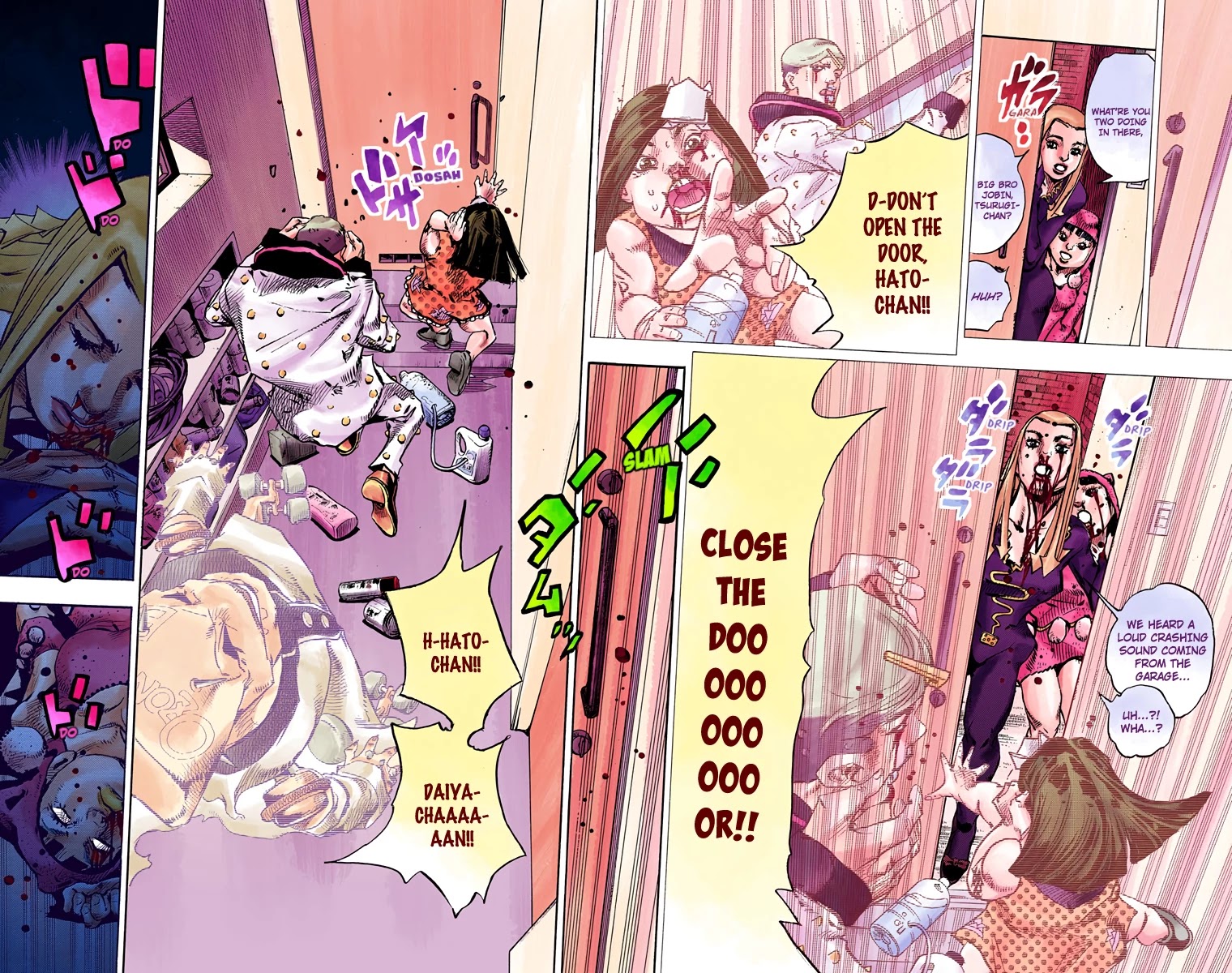 JoJo's Bizarre Adventure Part 8 - JoJolion (Official Colored) Chapter 74 page 3 - Chapter 74: Ozone Baby's Pressure Part 2