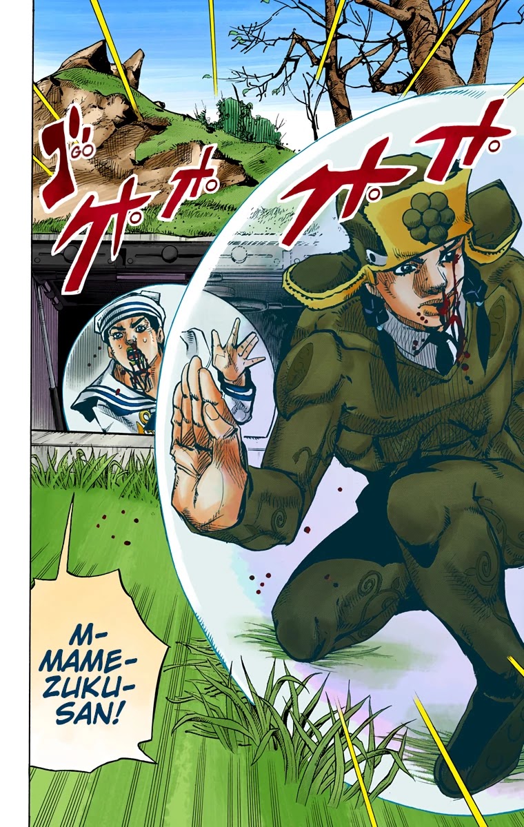 JoJo's Bizarre Adventure Part 8 - JoJolion (Official Colored) Chapter 74 page 30 - Chapter 74: Ozone Baby's Pressure Part 2