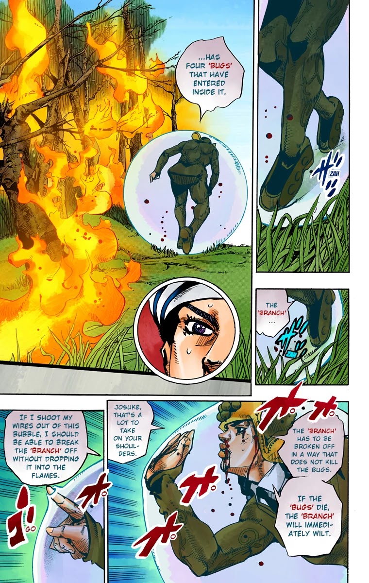 JoJo's Bizarre Adventure Part 8 - JoJolion (Official Colored) Chapter 74 page 31 - Chapter 74: Ozone Baby's Pressure Part 2
