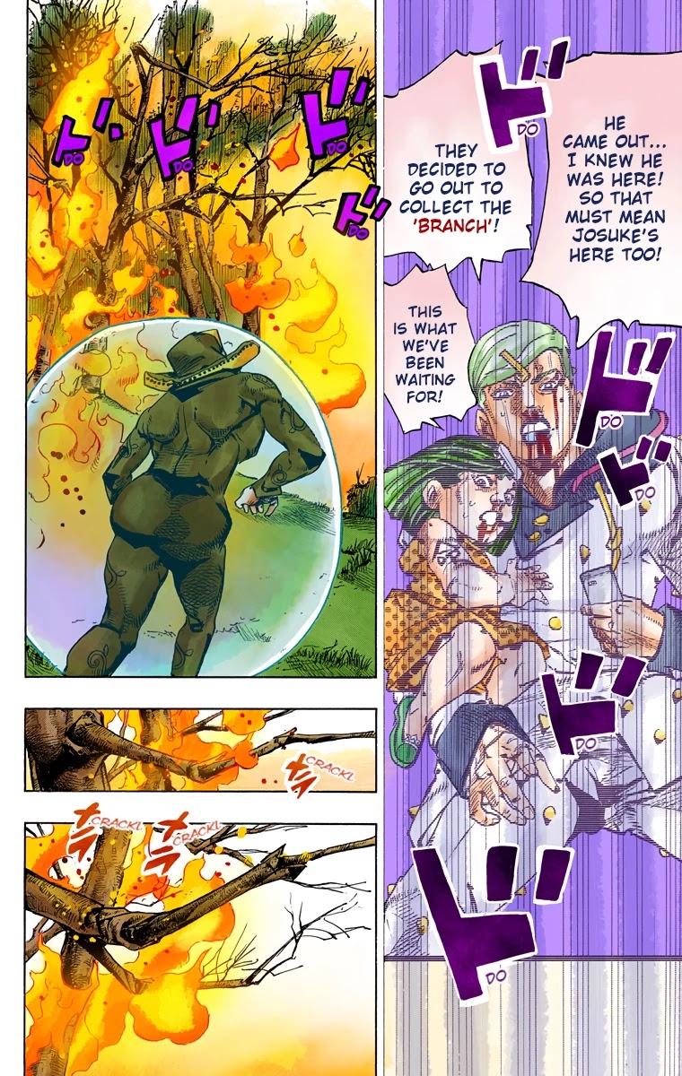 JoJo's Bizarre Adventure Part 8 - JoJolion (Official Colored) Chapter 74 page 33 - Chapter 74: Ozone Baby's Pressure Part 2