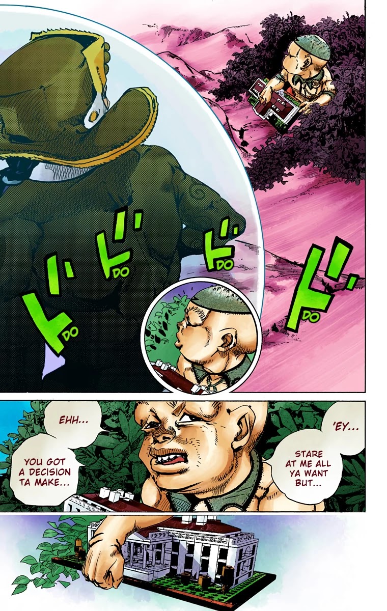 JoJo's Bizarre Adventure Part 8 - JoJolion (Official Colored) Chapter 74 page 36 - Chapter 74: Ozone Baby's Pressure Part 2