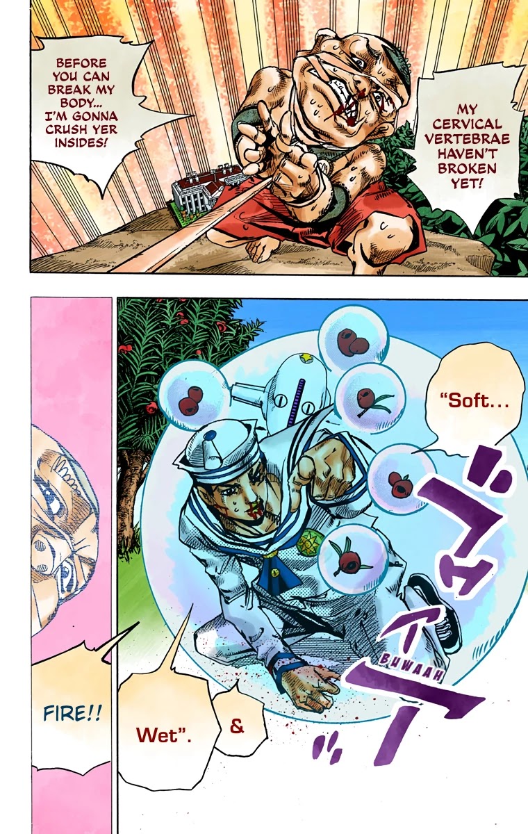 JoJo's Bizarre Adventure Part 8 - JoJolion (Official Colored) Chapter 75 page 13 - Chapter 75: Ozone Baby's Pressure Part 3
