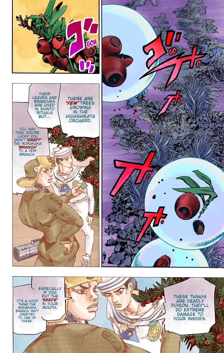 JoJo's Bizarre Adventure Part 8 - JoJolion (Official Colored) Chapter 75 page 15 - Chapter 75: Ozone Baby's Pressure Part 3