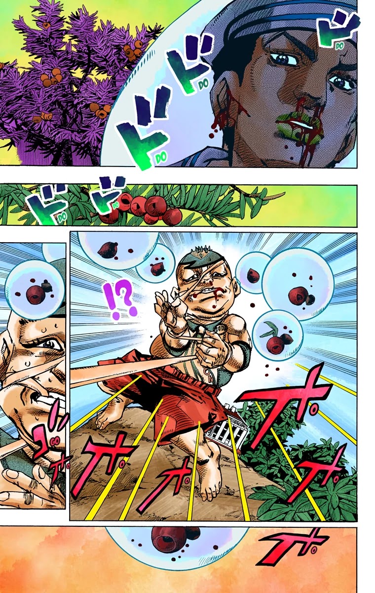 JoJo's Bizarre Adventure Part 8 - JoJolion (Official Colored) Chapter 75 page 16 - Chapter 75: Ozone Baby's Pressure Part 3
