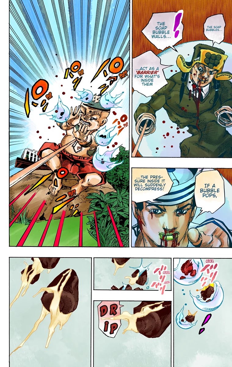 JoJo's Bizarre Adventure Part 8 - JoJolion (Official Colored) Chapter 75 page 17 - Chapter 75: Ozone Baby's Pressure Part 3