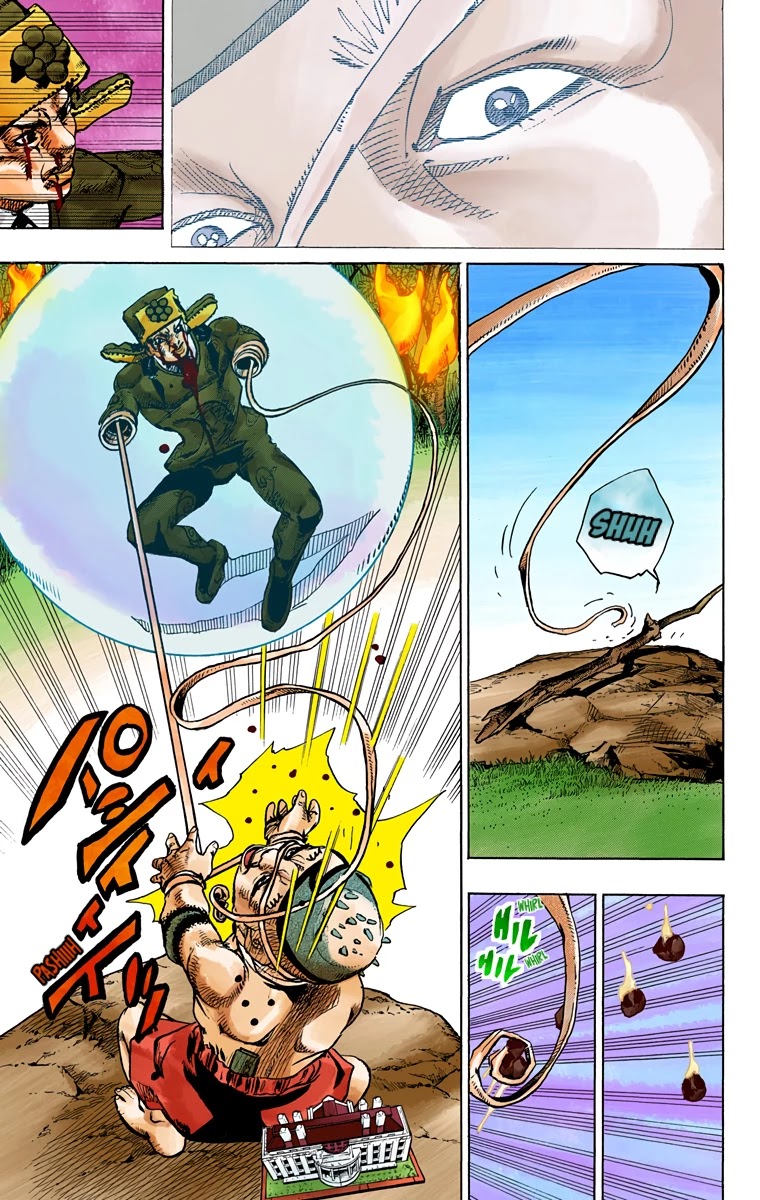 JoJo's Bizarre Adventure Part 8 - JoJolion (Official Colored) Chapter 75 page 18 - Chapter 75: Ozone Baby's Pressure Part 3