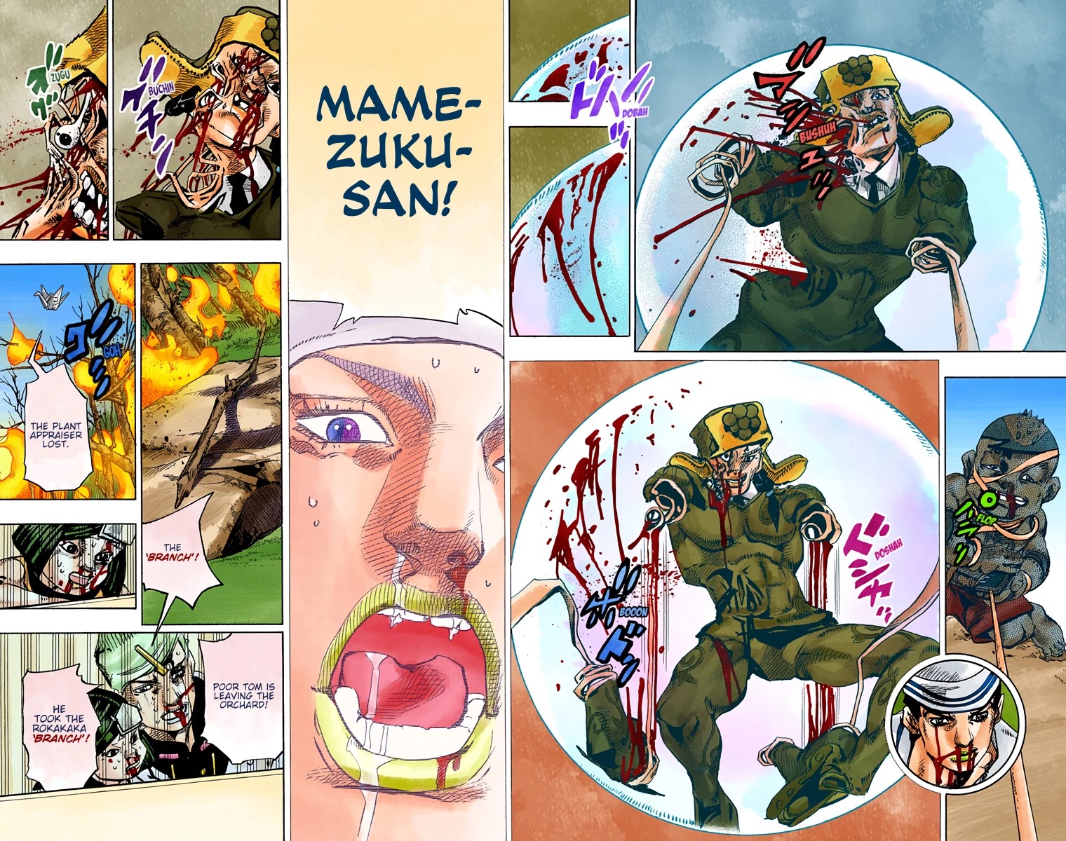 JoJo's Bizarre Adventure Part 8 - JoJolion (Official Colored) Chapter 75 page 23 - Chapter 75: Ozone Baby's Pressure Part 3