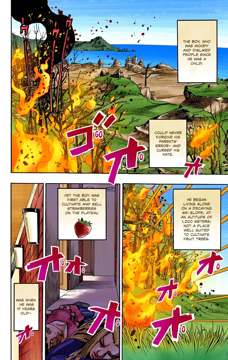 JoJo's Bizarre Adventure Part 8 - JoJolion (Official Colored) Chapter 75 page 3 - Chapter 75: Ozone Baby's Pressure Part 3