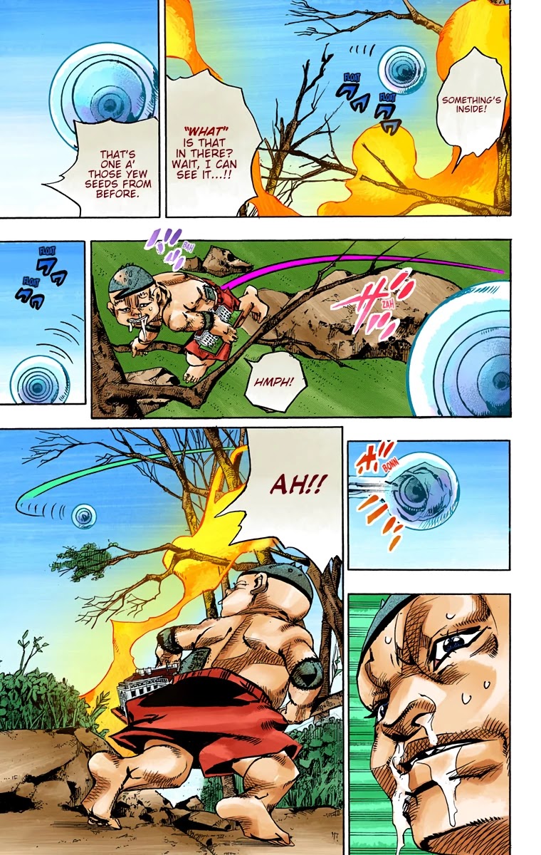 JoJo's Bizarre Adventure Part 8 - JoJolion (Official Colored) Chapter 75 page 33 - Chapter 75: Ozone Baby's Pressure Part 3