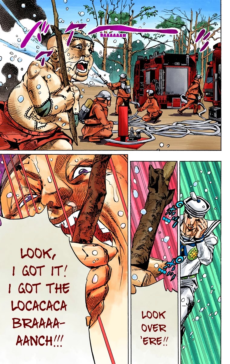 JoJo's Bizarre Adventure Part 8 - JoJolion (Official Colored) Chapter 76 page 13 - Chapter 76: Ozone Baby's Pressure Part 4