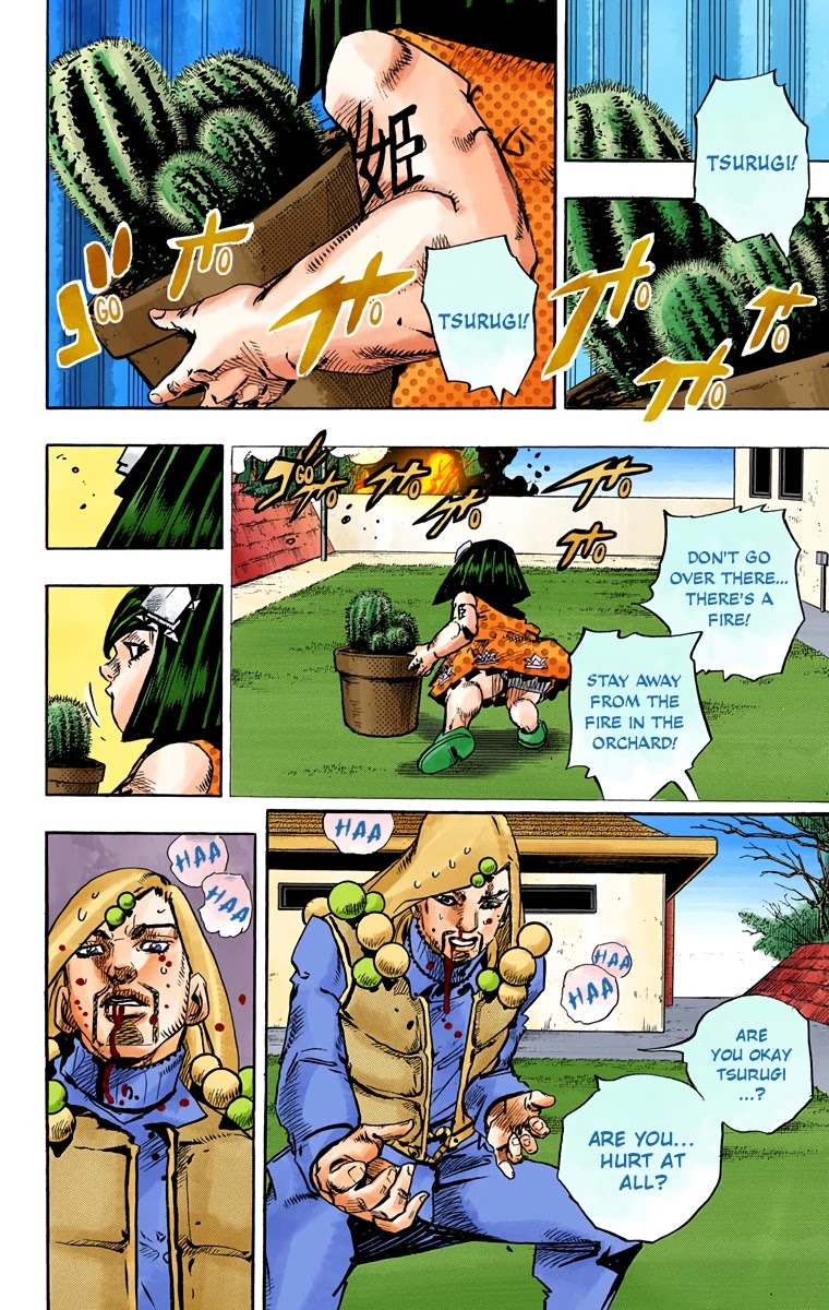 JoJo's Bizarre Adventure Part 8 - JoJolion (Official Colored) Chapter 76 page 21 - Chapter 76: Ozone Baby's Pressure Part 4