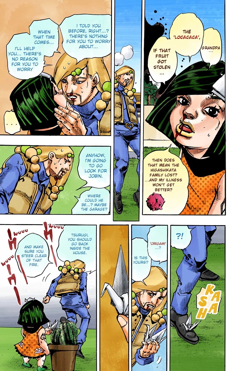 JoJo's Bizarre Adventure Part 8 - JoJolion (Official Colored) Chapter 76 page 24 - Chapter 76: Ozone Baby's Pressure Part 4