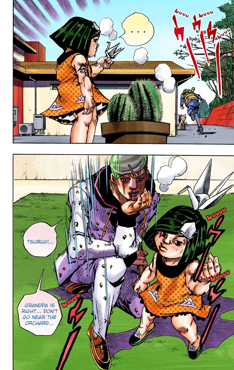 JoJo's Bizarre Adventure Part 8 - JoJolion (Official Colored) Chapter 76 page 25 - Chapter 76: Ozone Baby's Pressure Part 4