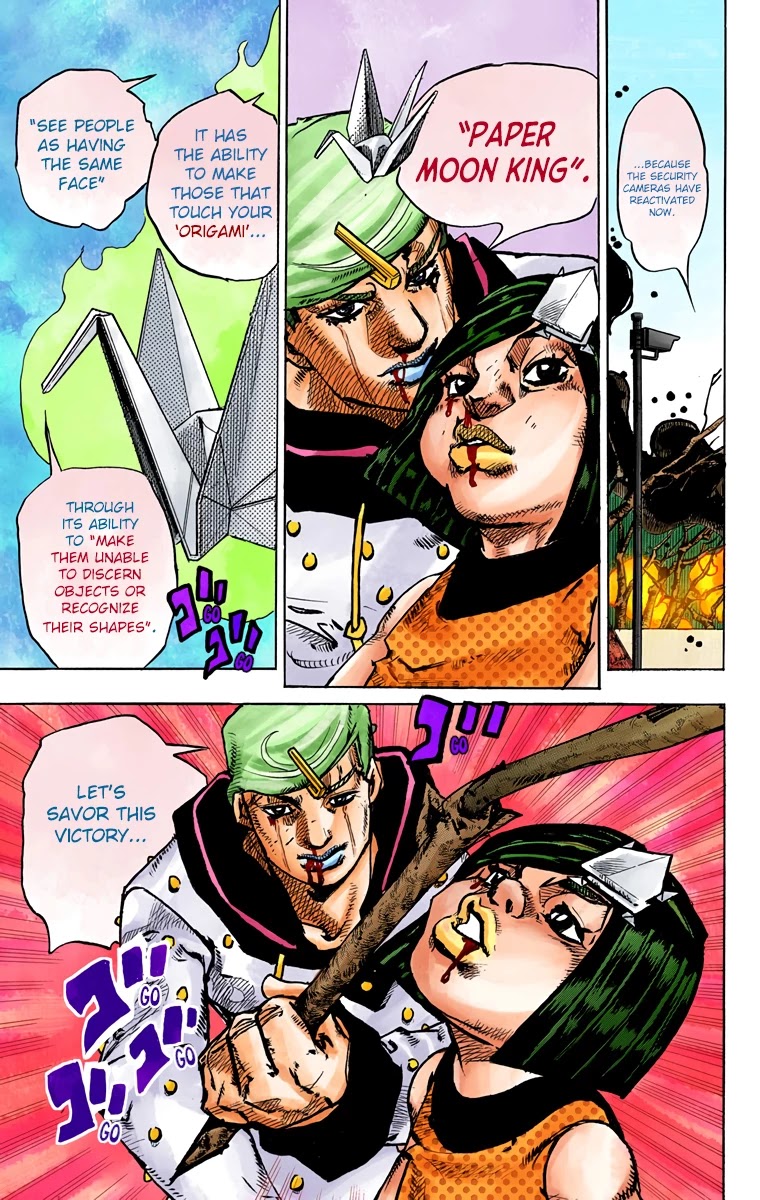 JoJo's Bizarre Adventure Part 8 - JoJolion (Official Colored) Chapter 76 page 26 - Chapter 76: Ozone Baby's Pressure Part 4