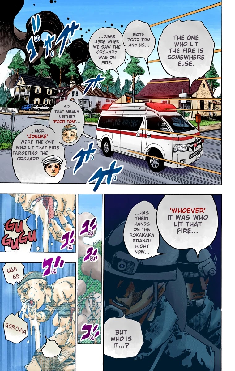 JoJo's Bizarre Adventure Part 8 - JoJolion (Official Colored) Chapter 76 page 30 - Chapter 76: Ozone Baby's Pressure Part 4