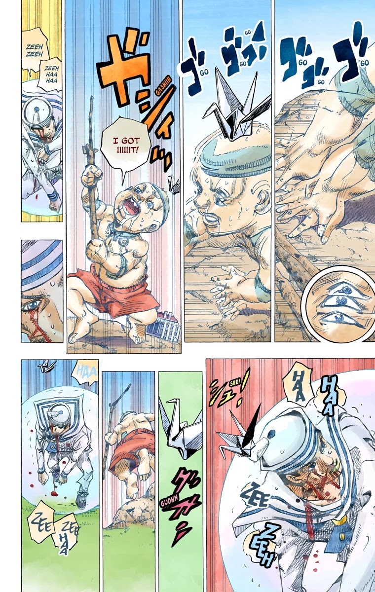 JoJo's Bizarre Adventure Part 8 - JoJolion (Official Colored) Chapter 76 page 31 - Chapter 76: Ozone Baby's Pressure Part 4