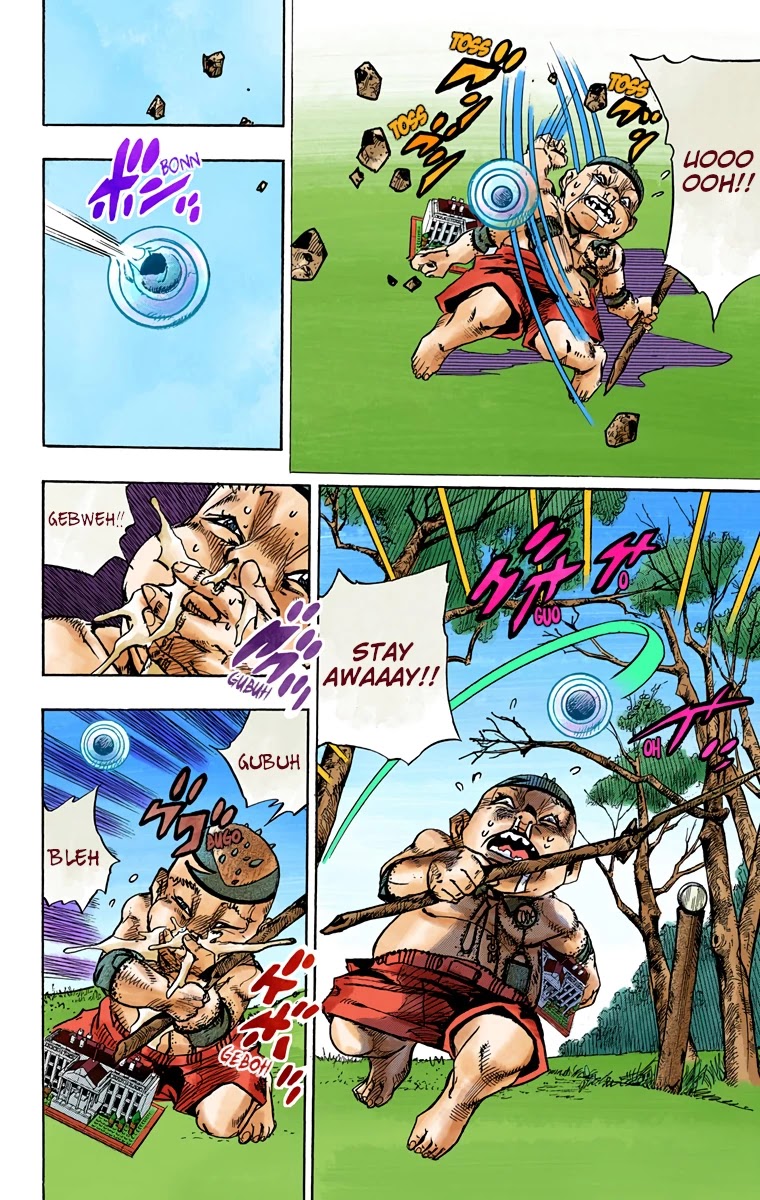 JoJo's Bizarre Adventure Part 8 - JoJolion (Official Colored) Chapter 76 page 4 - Chapter 76: Ozone Baby's Pressure Part 4