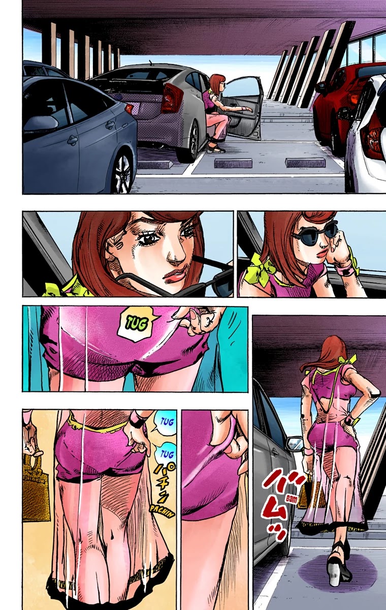 JoJo's Bizarre Adventure Part 8 - JoJolion (Official Colored) Chapter 77 page 16 - Chapter 77: Let's Go to TG University Hospital