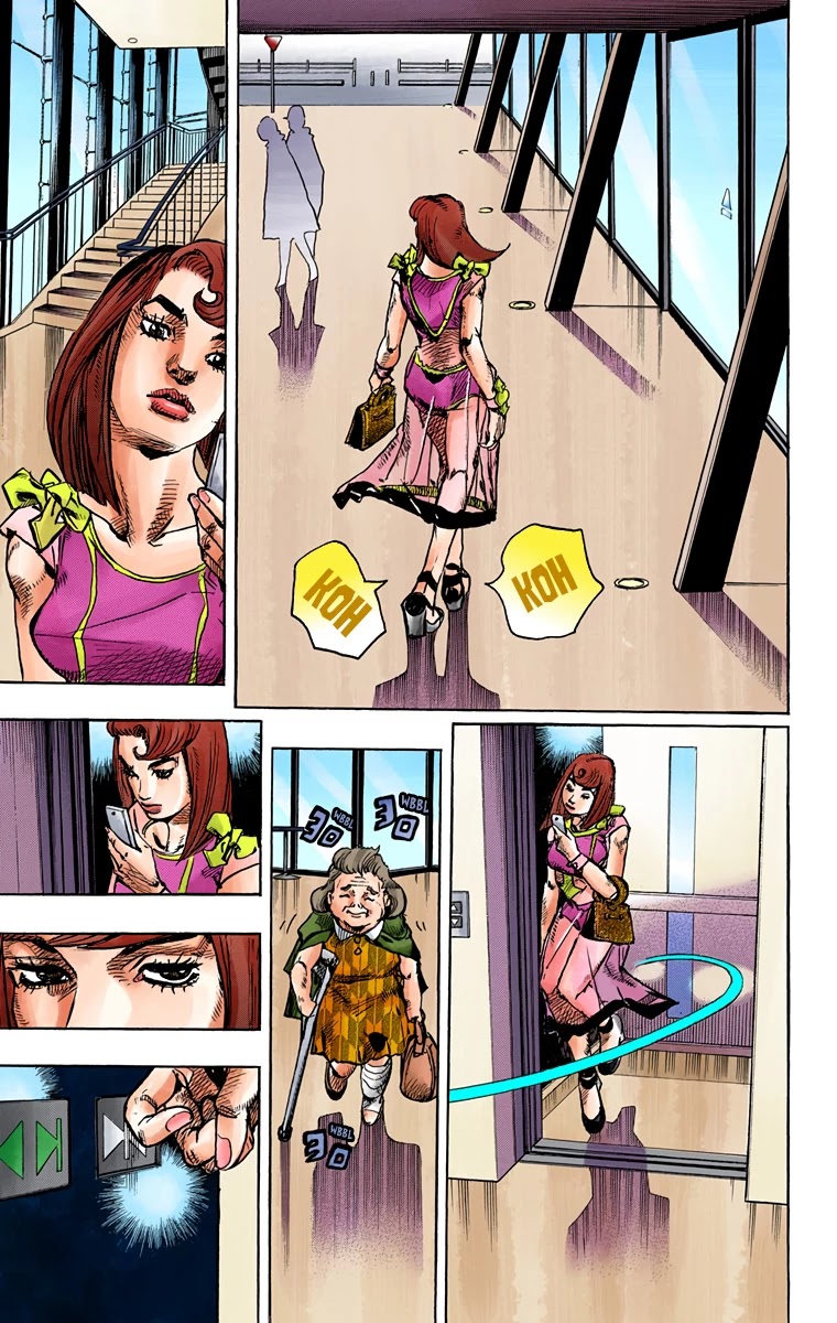 JoJo's Bizarre Adventure Part 8 - JoJolion (Official Colored) Chapter 77 page 17 - Chapter 77: Let's Go to TG University Hospital