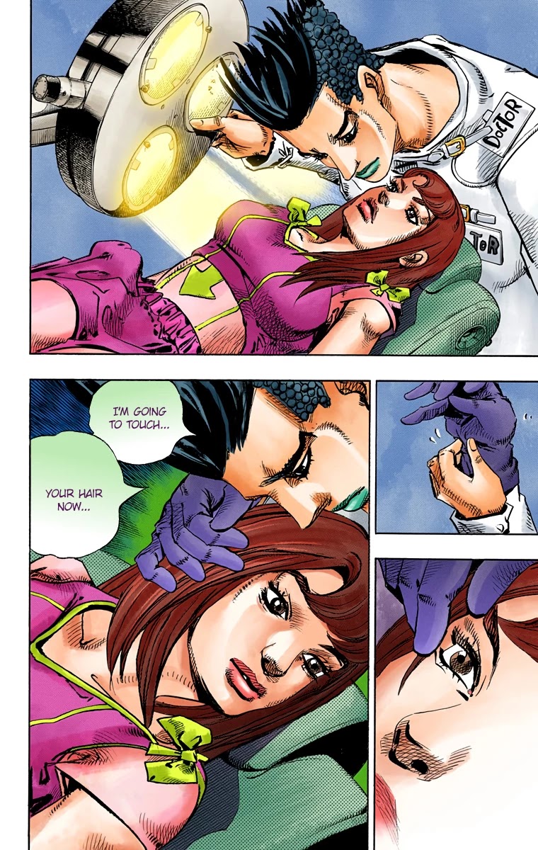 JoJo's Bizarre Adventure Part 8 - JoJolion (Official Colored) Chapter 77 page 22 - Chapter 77: Let's Go to TG University Hospital