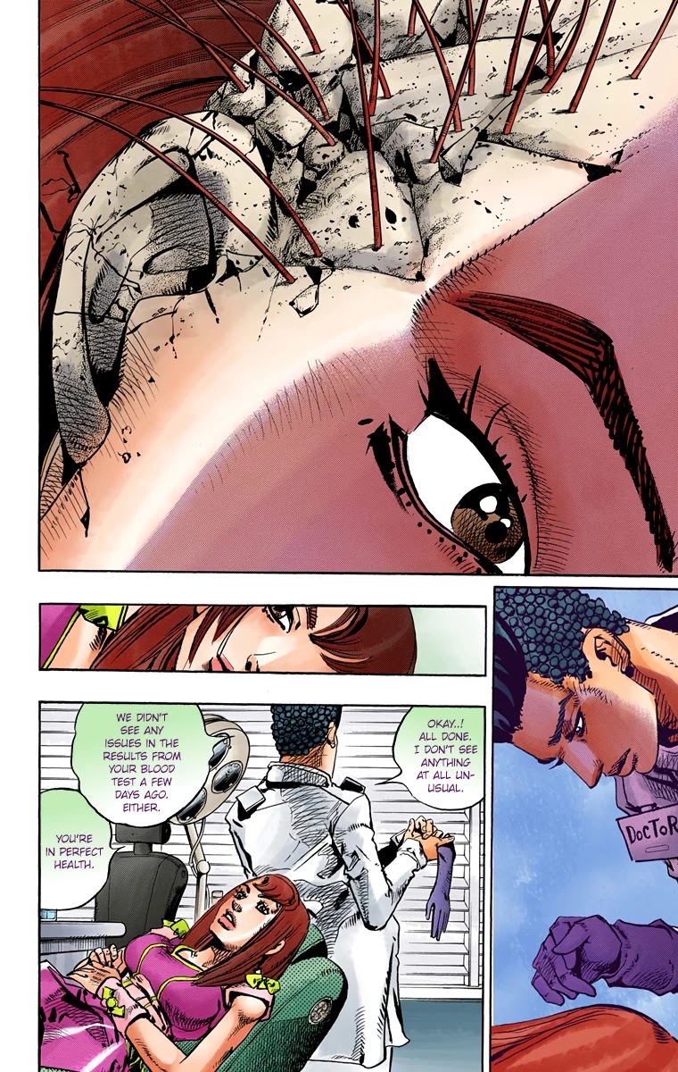 JoJo's Bizarre Adventure Part 8 - JoJolion (Official Colored) Chapter 77 page 24 - Chapter 77: Let's Go to TG University Hospital