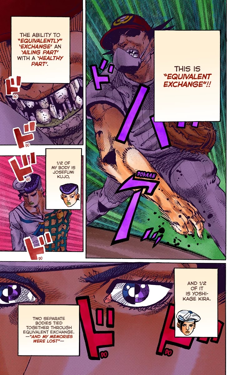 JoJo's Bizarre Adventure Part 8 - JoJolion (Official Colored) Chapter 77 page 3 - Chapter 77: Let's Go to TG University Hospital