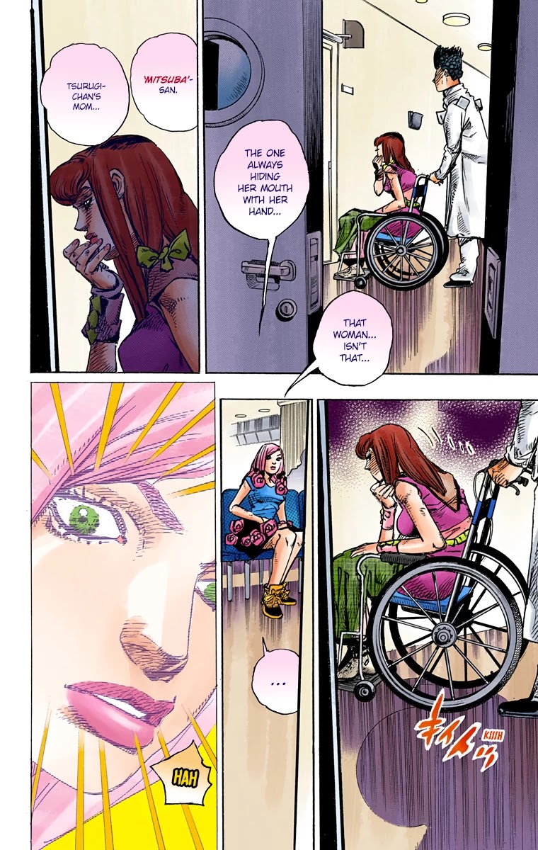JoJo's Bizarre Adventure Part 8 - JoJolion (Official Colored) Chapter 77 page 35 - Chapter 77: Let's Go to TG University Hospital