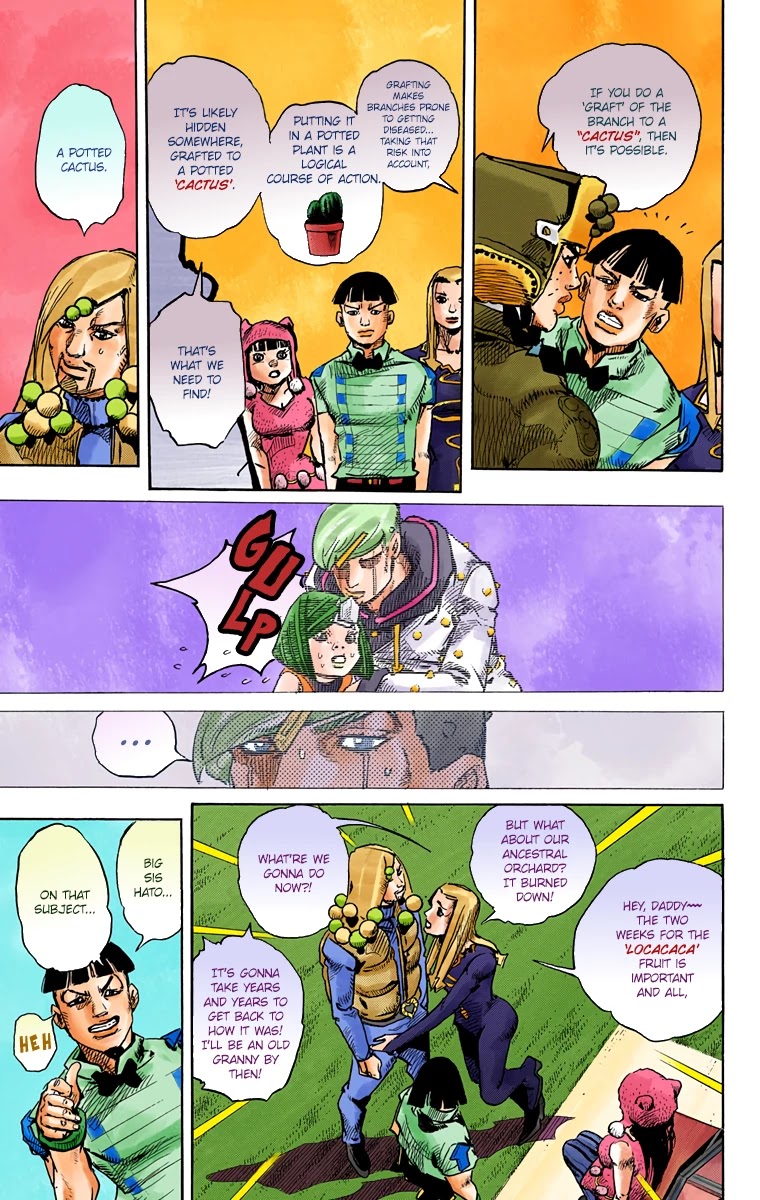 JoJo's Bizarre Adventure Part 8 - JoJolion (Official Colored) Chapter 77 page 9 - Chapter 77: Let's Go to TG University Hospital