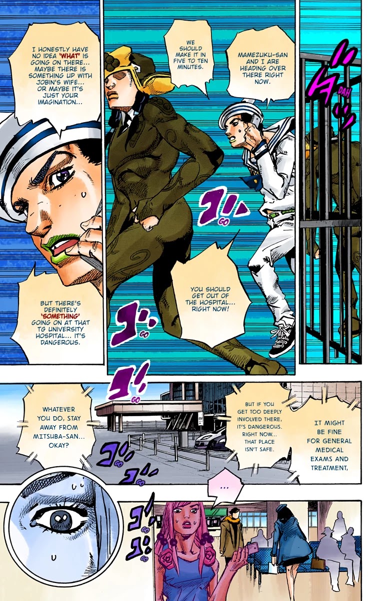 JoJo's Bizarre Adventure Part 8 - JoJolion (Official Colored) Chapter 78 page 10 - Chapter 78: The Orthopedic Surgeon - Wu Tomoki-Sensei